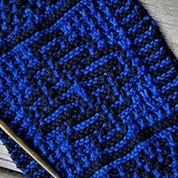 Sahara Shawl (blau) Sahara Shawl (blau)