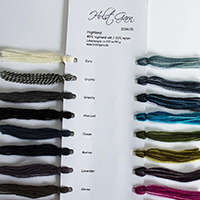 Farbkarte Holst Garn Highland
