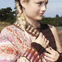 Kornblumen-Tuch (rosa)